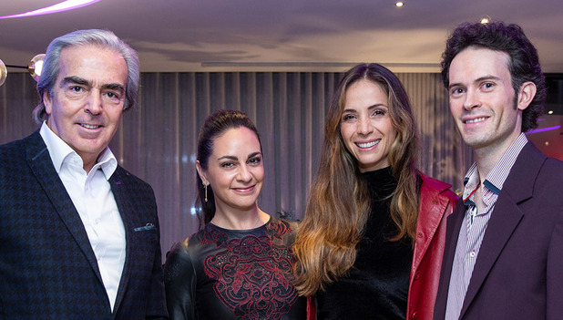 Lorenzo Lazo, Paulia Madrazo, Claudia Cervantes y Rafa Picard