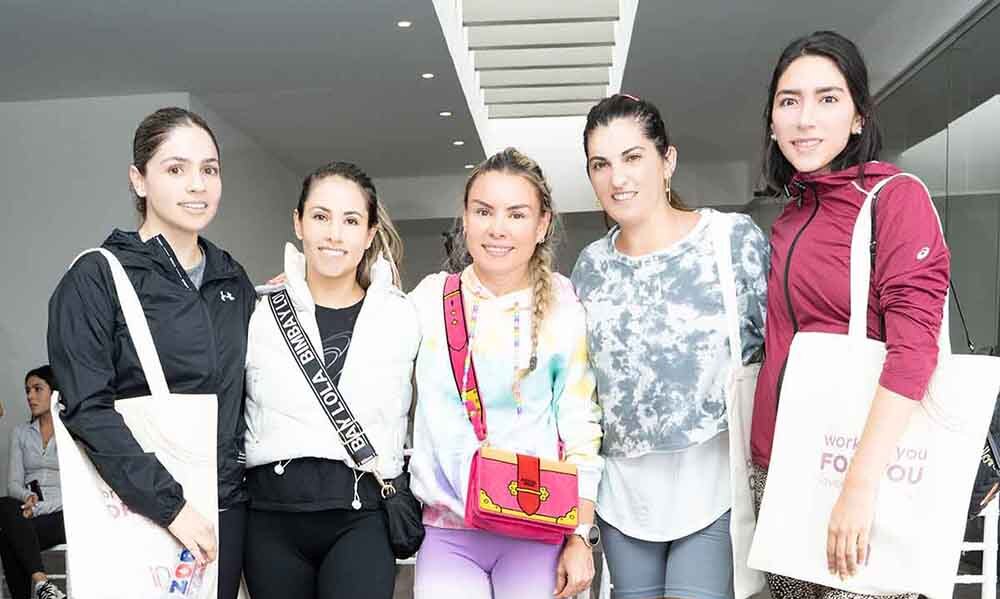 Marielo Olivares, Mónica Sánchez, Joana Rivadeneyra, Lala Brunet y Andrea Ortiz