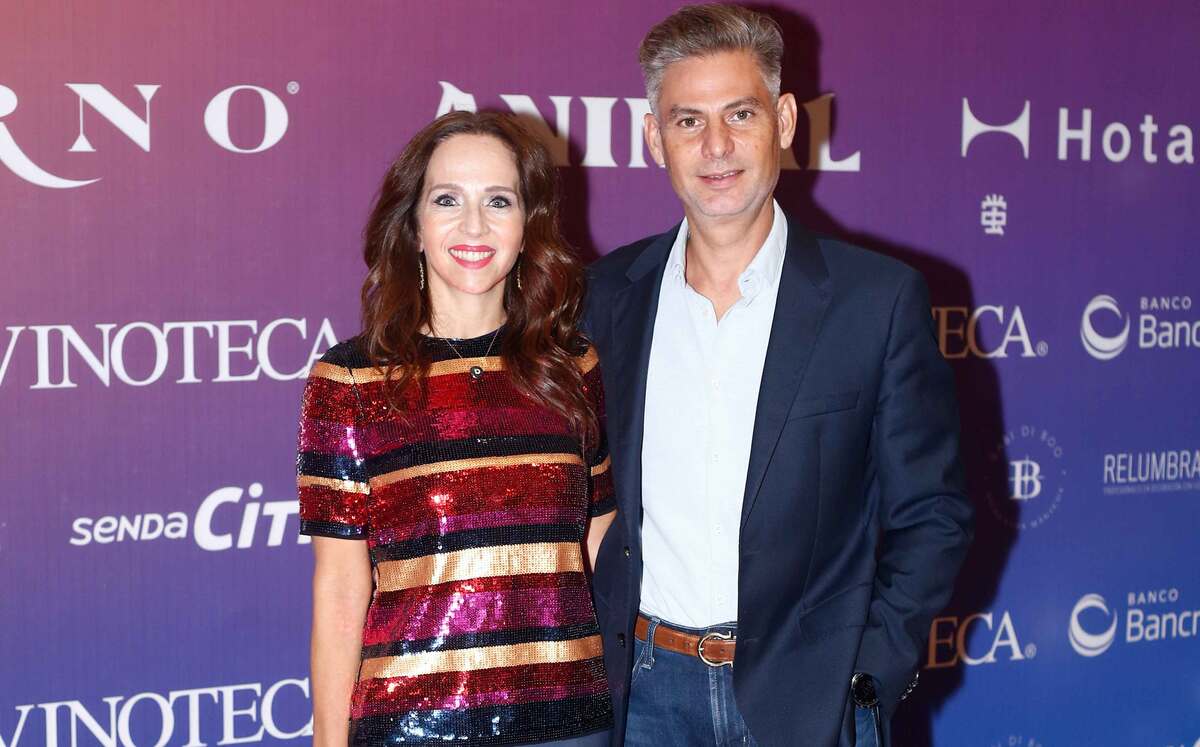 Gaby Elizondo de García Iza y Federico García Iza