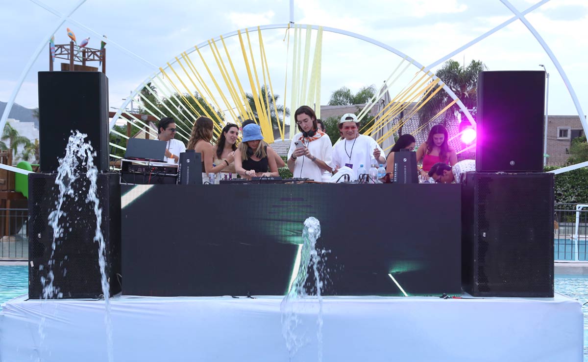 Música de Dj amenizó la tarde