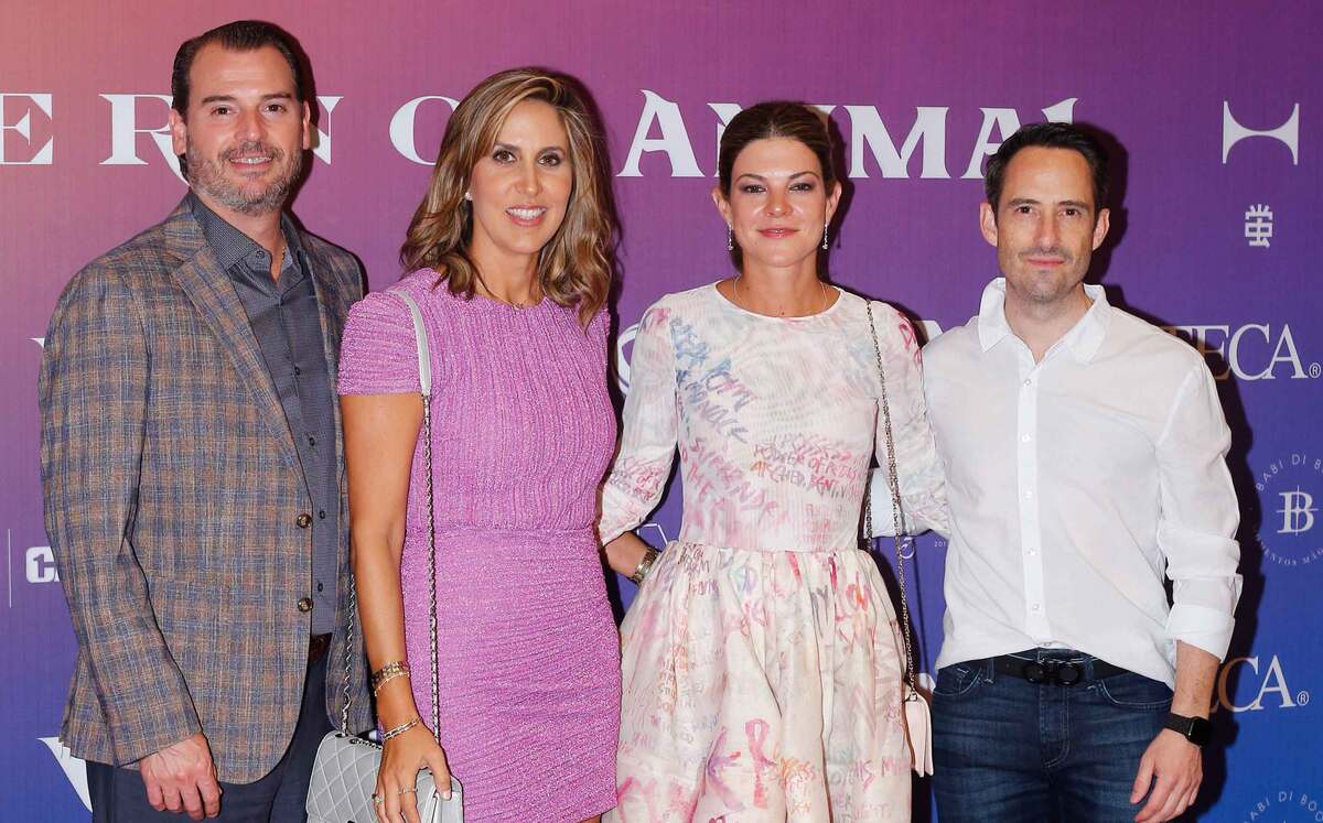 Pablo Páez, Maca Ramírez de Páez,  Daniela Garza de Morales y Eugenio Morales