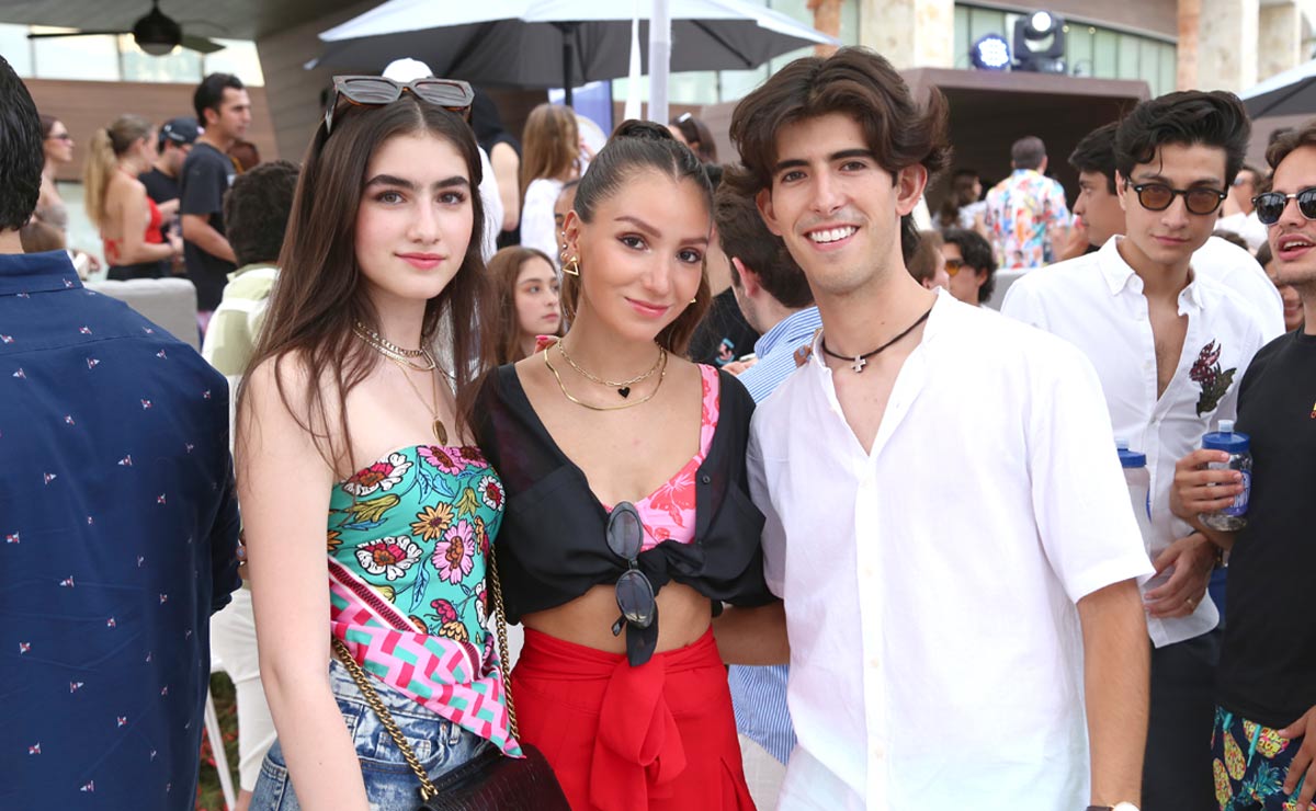 Valentina, Mariana y Benjamín