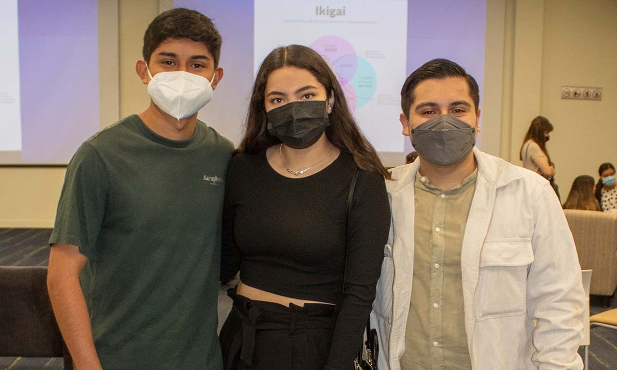 Diego Pérez, Laura Cabrera y Carlos Martín