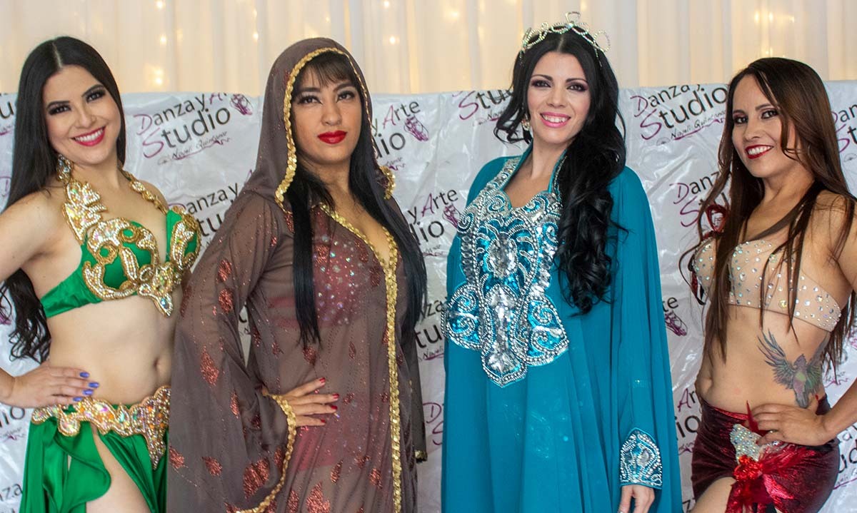 Paola Hadad, Sherry Habibi, Maryam Coach Internacional y Flor Daniela Silva