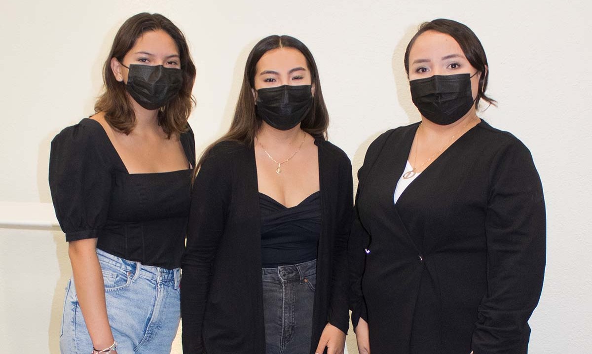 Ximena Baños, Fátima Viniegra y Deyanira Morita