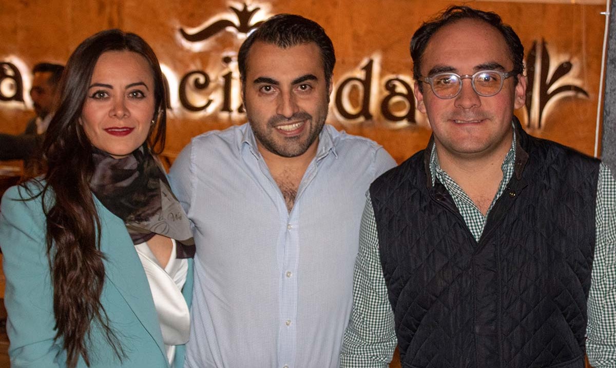 Cristián Hernández, Julio Baca y Luis Noble