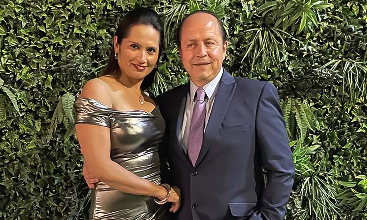 Octavio Ordaz y Sandra Ávila