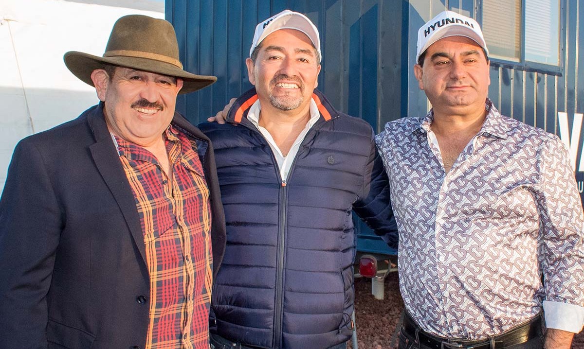 Luis Manjarrez, Froylan Rebollar y Rafael Tavera
