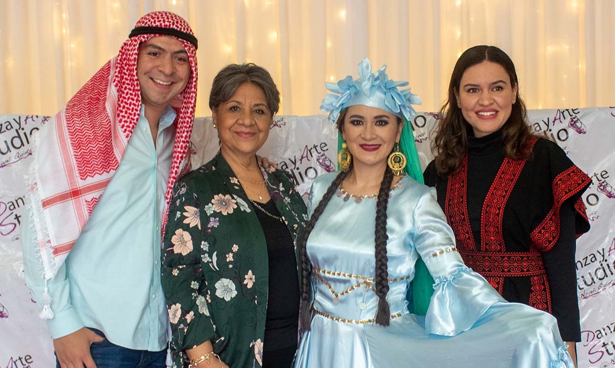 Raúl Ortega, Mary Quintanar, Nayeli Quintanar y Alejandra Ramírez (Fotos: Arturo Valdez)