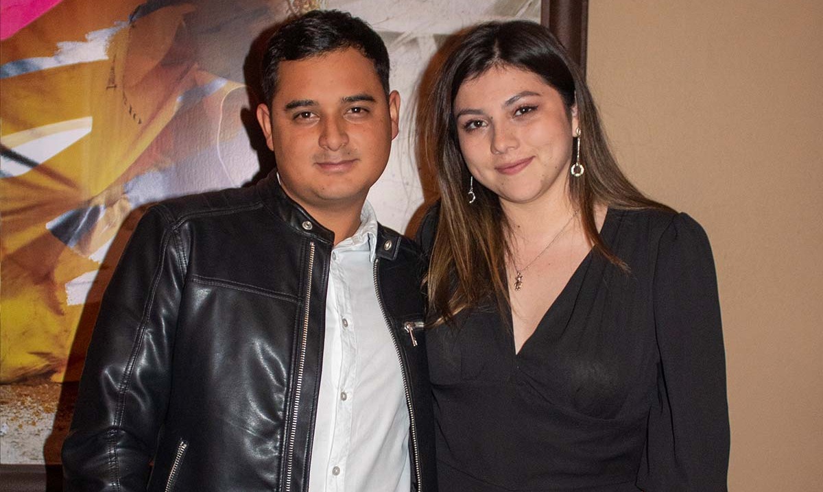 Eduardo Dosseti y Carolina Meneses