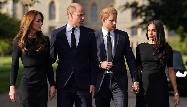 Kate Middleton y Meghan Markle son comparadas en su reencuentro por la similitud de sus looks. (Foto: Instagram).