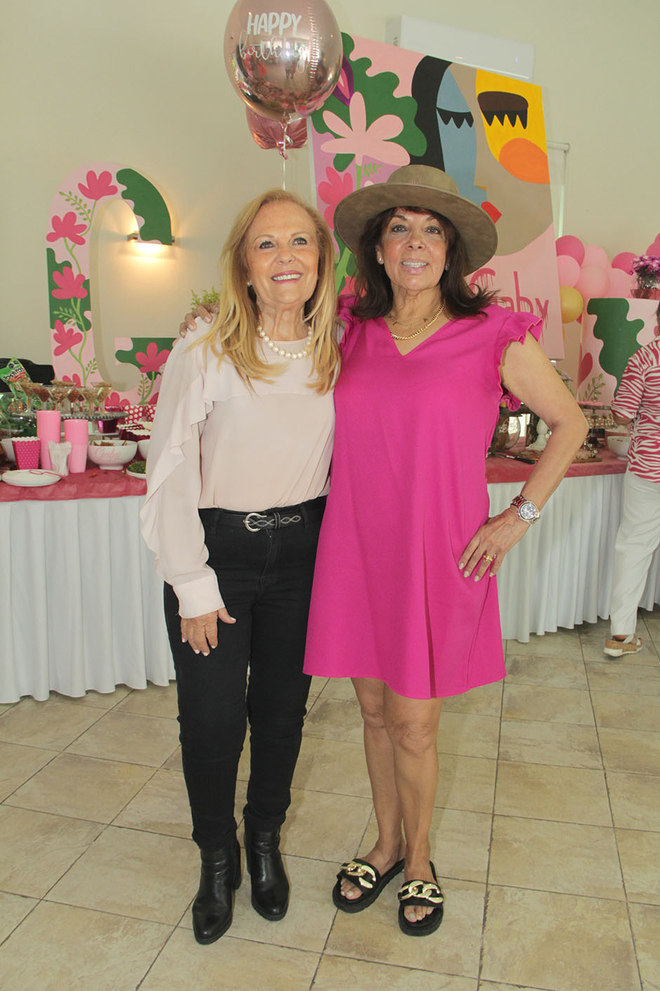 Celina Jáuregui y Marcela Atristain