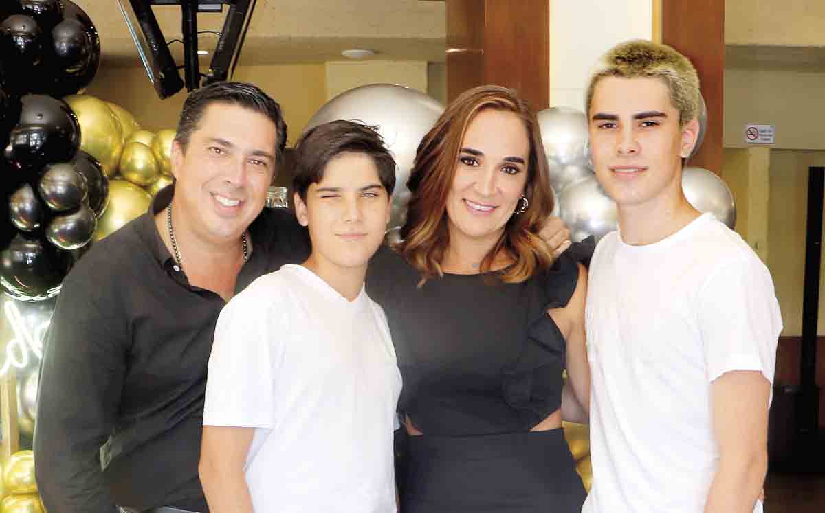 Antonio Pérez, Santiago Pérez, Emma Delgado y Antonio Pérez/ Fotos: Dennis Hernández