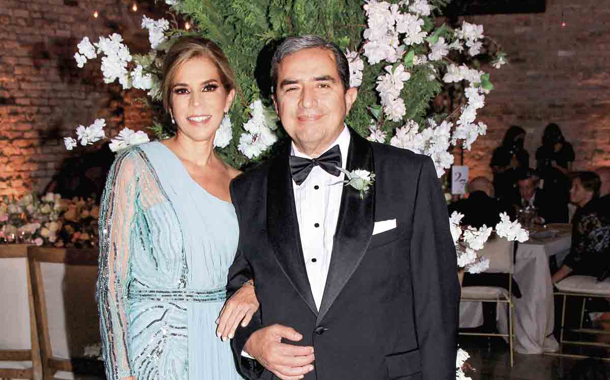 Papás de la novia. Elisa Tamayo y Jorge Rodríguez/ Fotos: José Chang