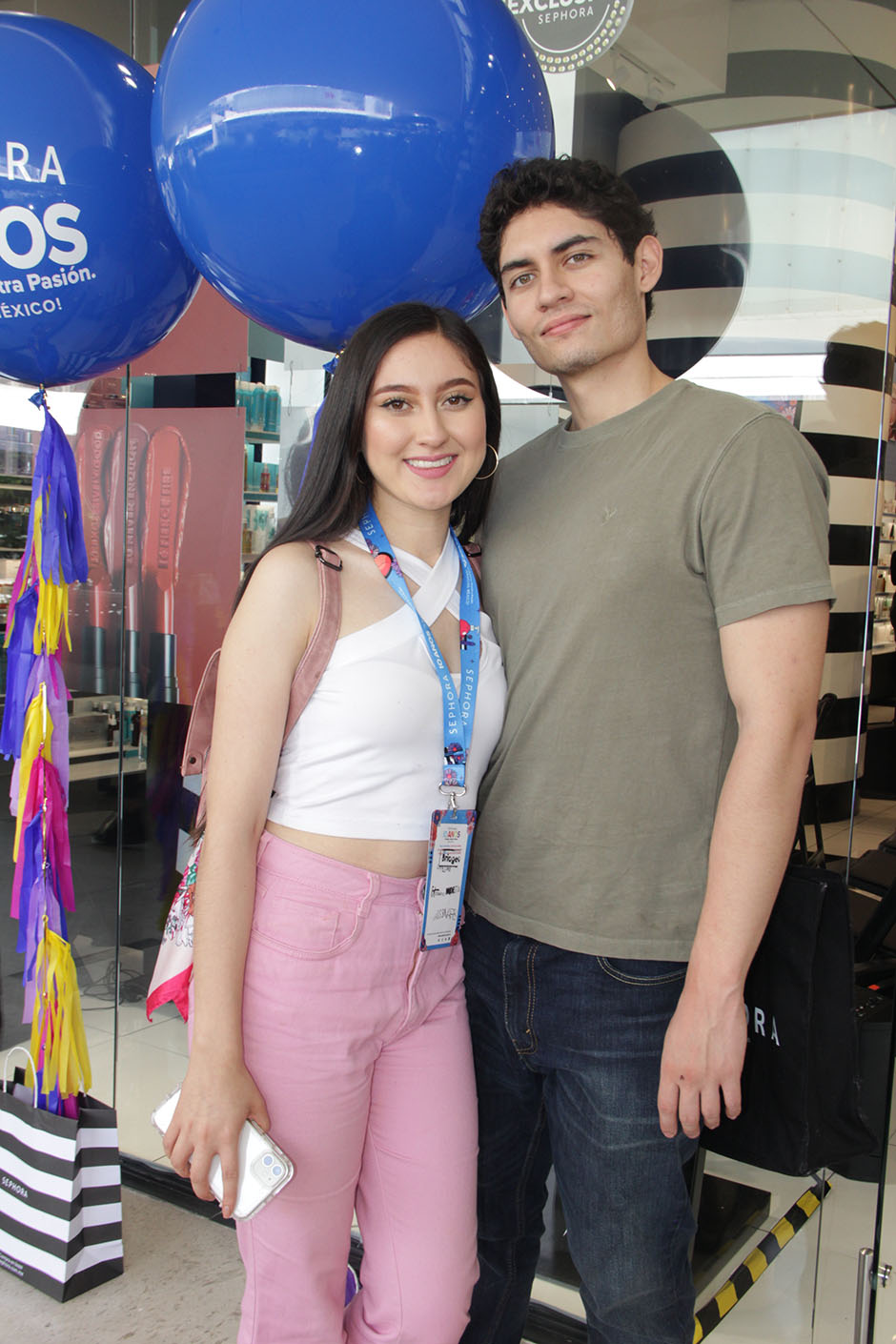 Geraldine Benavides y Bruno Lazos