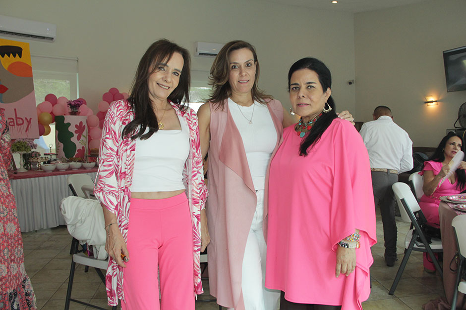 Luz Helena Heredia, Cecy Sigala y Susana Gómez