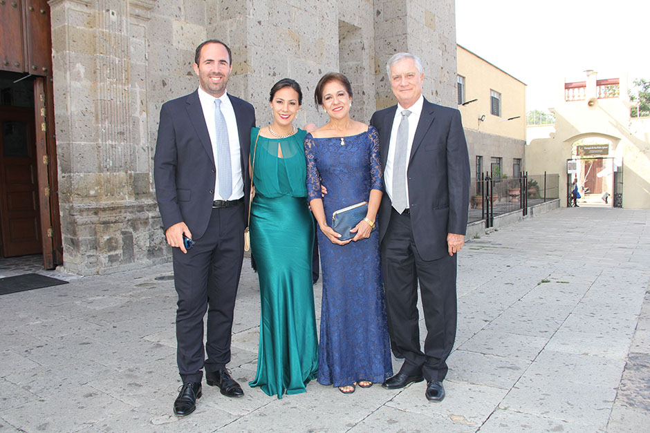 Oliver Rodwell, Susana Rodwell, Mayte Campos y Gustavo García