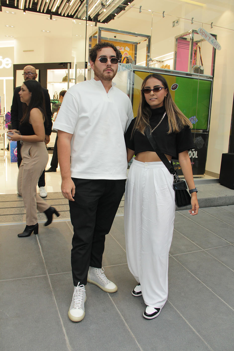 Simón Moreno y Olivia Ponce.