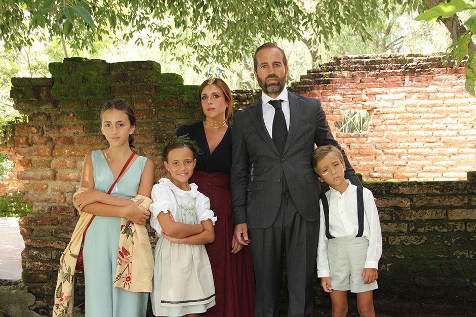 Triana Balderrama, Fran Sánchez, Daniela Sánchez, Cayetana Sánchez y Javier Sánchez.