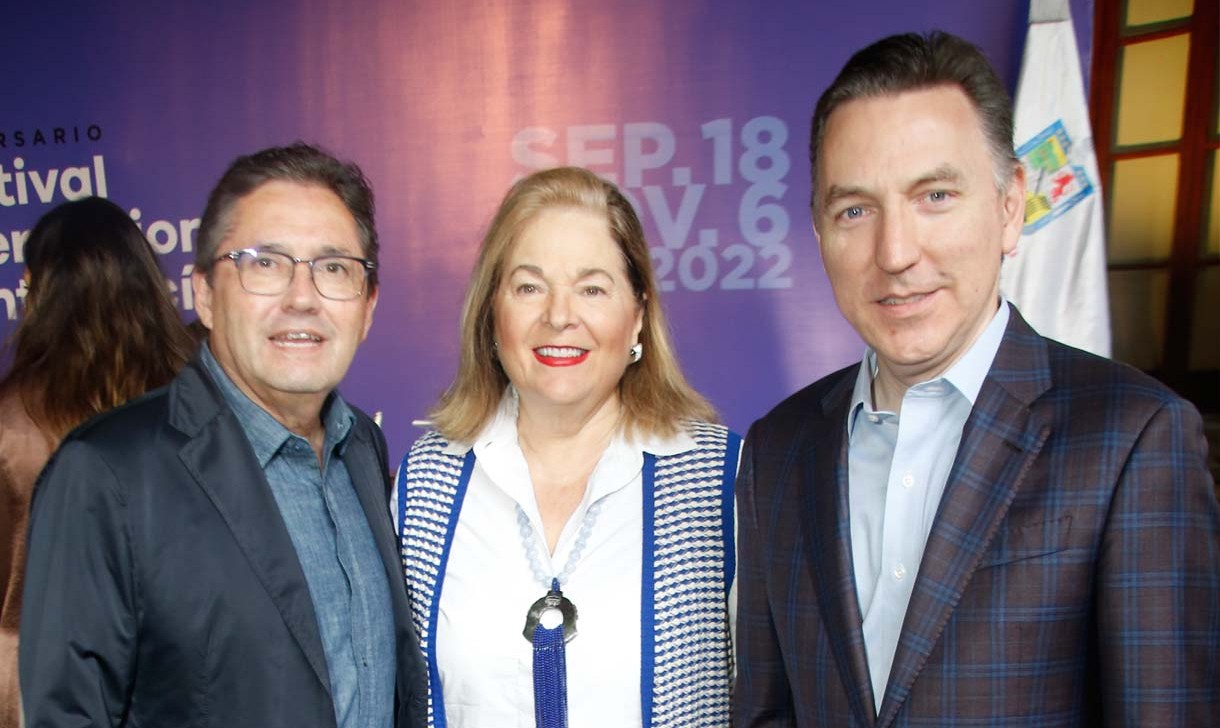 Guillermo Martínez, Liliana Melo de Sada y Gregorio Martínez