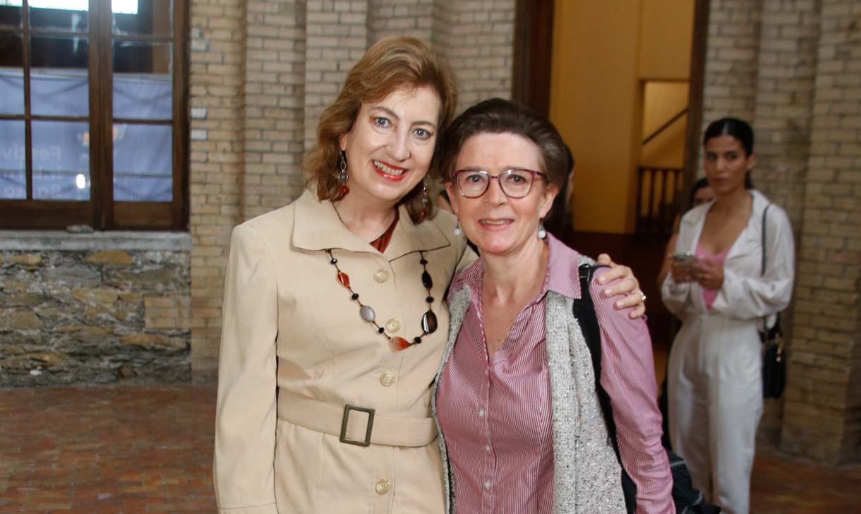 Martha Sañudo y Beatriz Baud