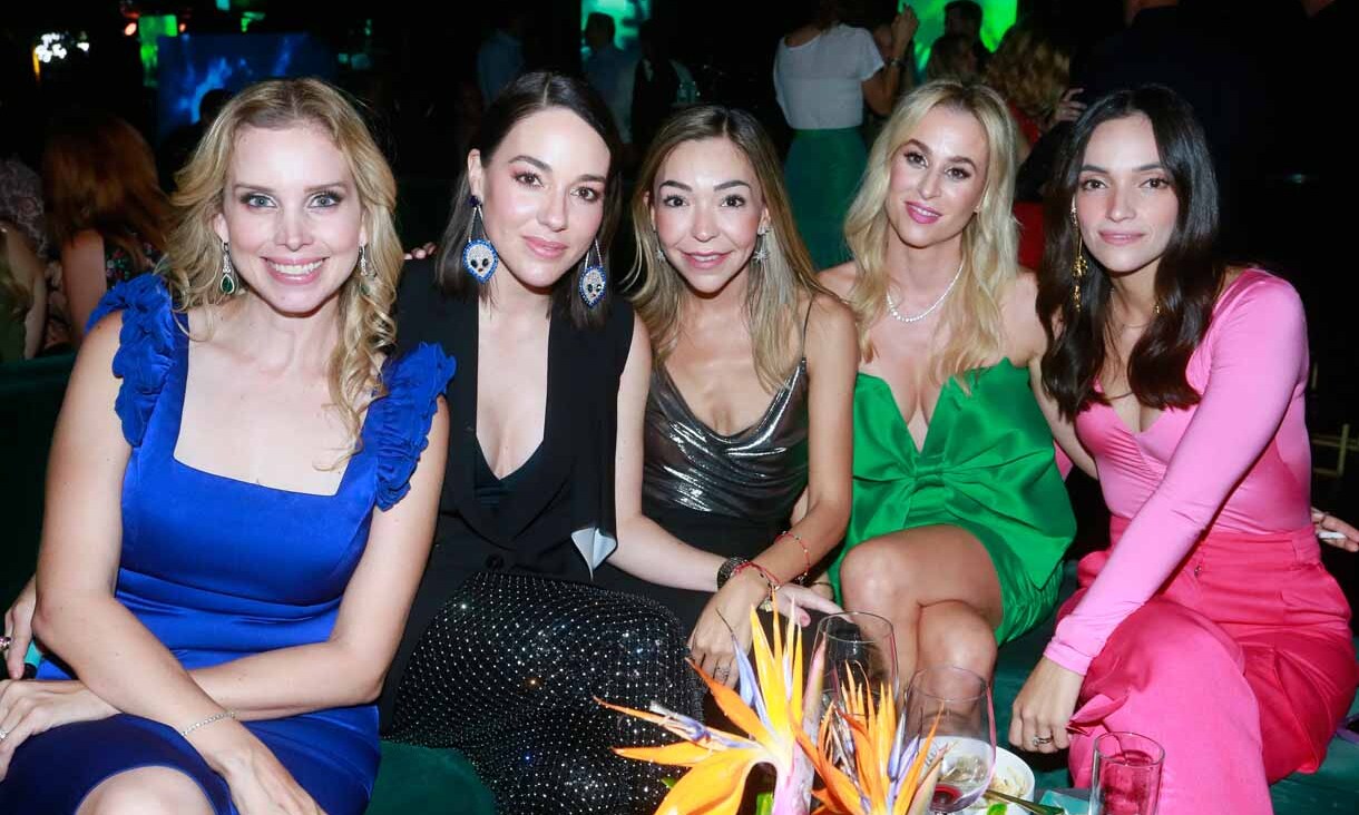 Ana Zambrano, Cordelia Garza, Daniela Lamas, Raquel Rodríguez y Maryali González de Téllez