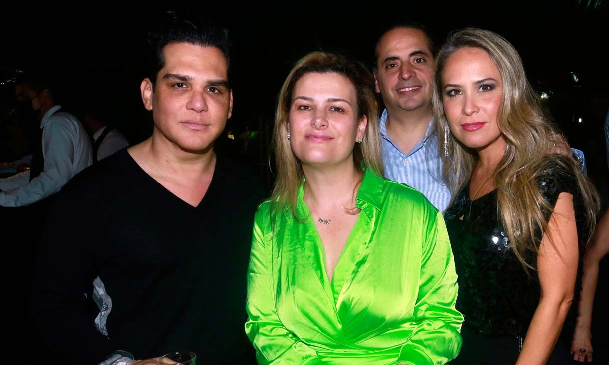 Alex Cubedo, Marcela Zambrano, Rodrigo Yarte y Vicky Zambrano de Yarte
