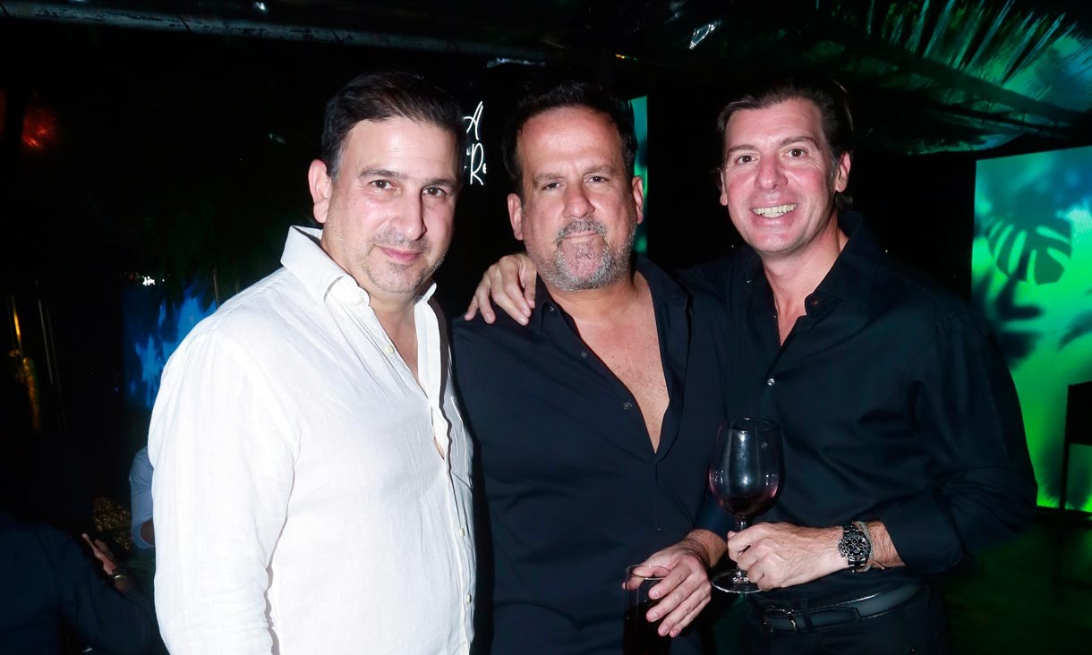 Alejandro Gómez, Manuel Garza y Moris Zablah