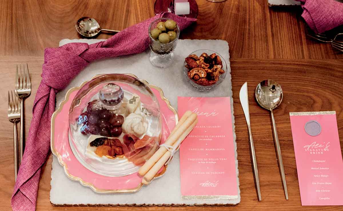 Decoración con temática Shades of Pink  / Fotos: Fergo Photo