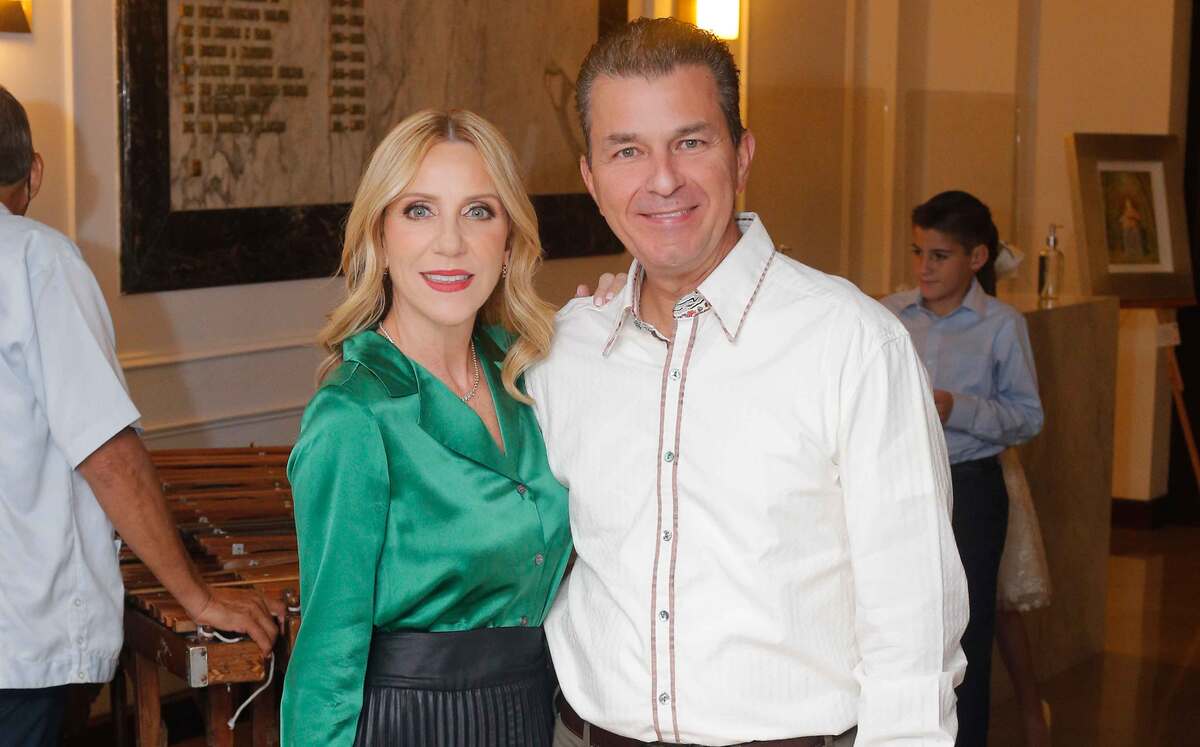 Dora Pérez de Lozano y Gonzalo Lozano