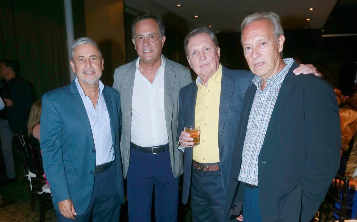 Jesús Balderama, Teodoro Sánchez, Tomás Garza y Alberto Páez