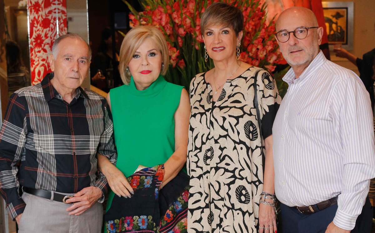 Pedro Muguerza, María de Garza, Carmen Lamas y Luis Miguel López