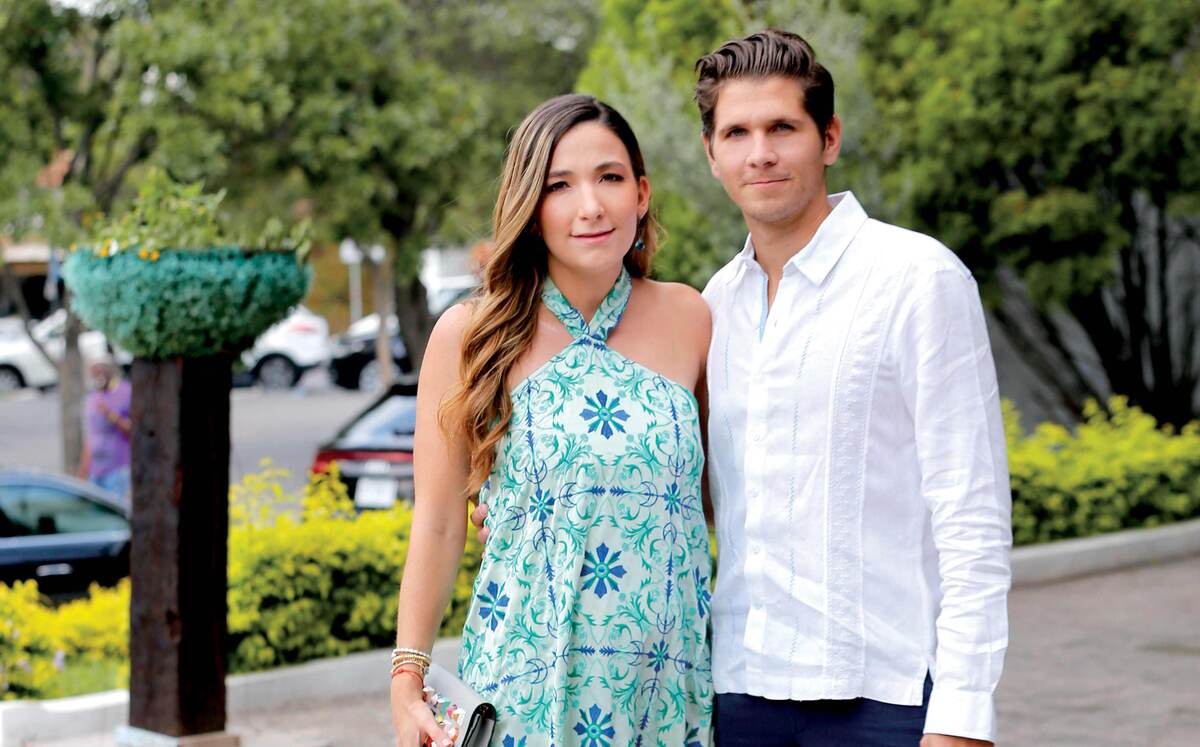 Sofía Villarreal y Rodolfo Cano
