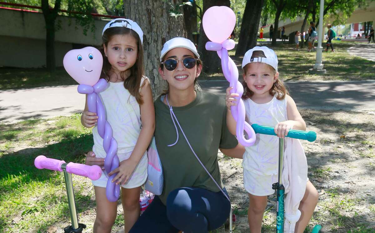Valentina Romo, Claudia Peña y Catalina Romo