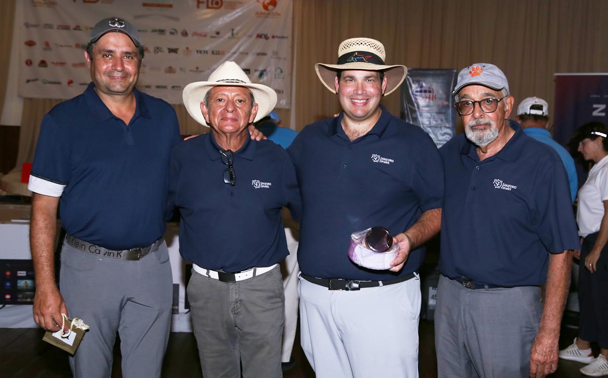 Antonio, Antonio, José Luis y Daniel