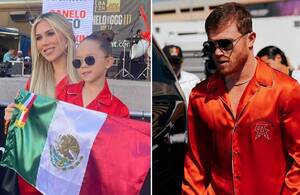 Canelo Álvarez: Hija María Fernanda luce mismo look previo a pelea ante Golovkin.