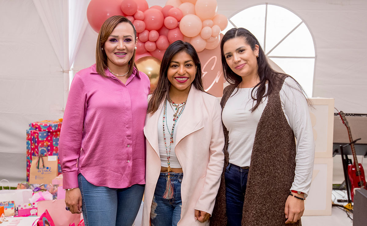 Eréndira Mendoza, Alejandra Bastida y Laura Ocampo