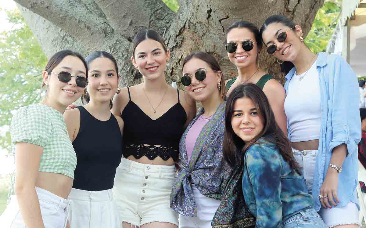 Blanca Martínez, María José Mejía, Arantza Ochoa, Ale Murillo, Ana Mireya Quiroga, Mariale Nava y Sofía Ramírez / Fotos: Dennis Hernández