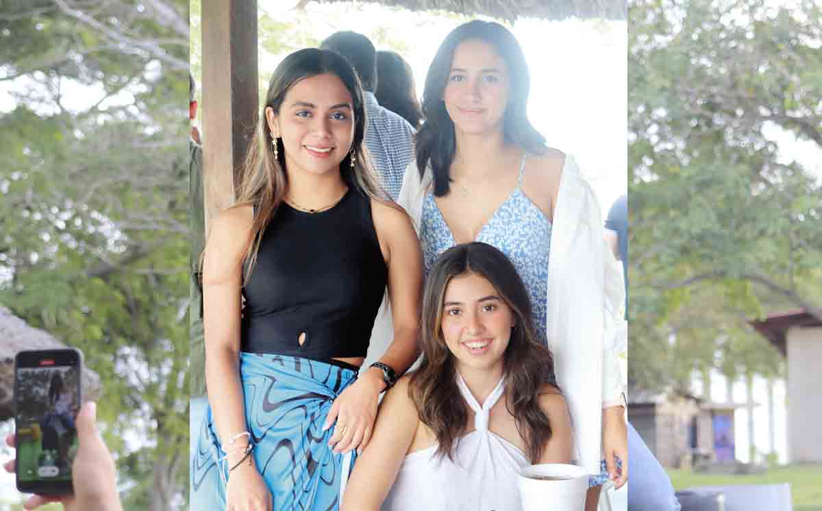 Alondra Castellanos, Daniela Álvarez y Adriana Charles / Fotos: Dennis Hernández