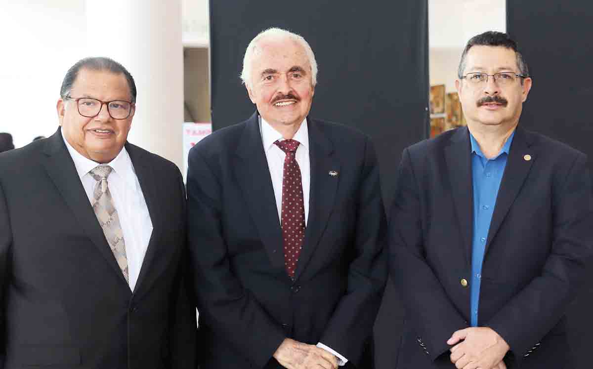 Juan Rangel, Nicanor Fernández y Raúl Villarreal / Fotos: Dennis Hernández
