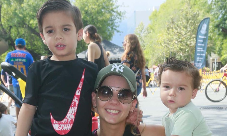 Adrián Roel, Valeria Garza de Roel, Diego Roel y Marcelo Roel