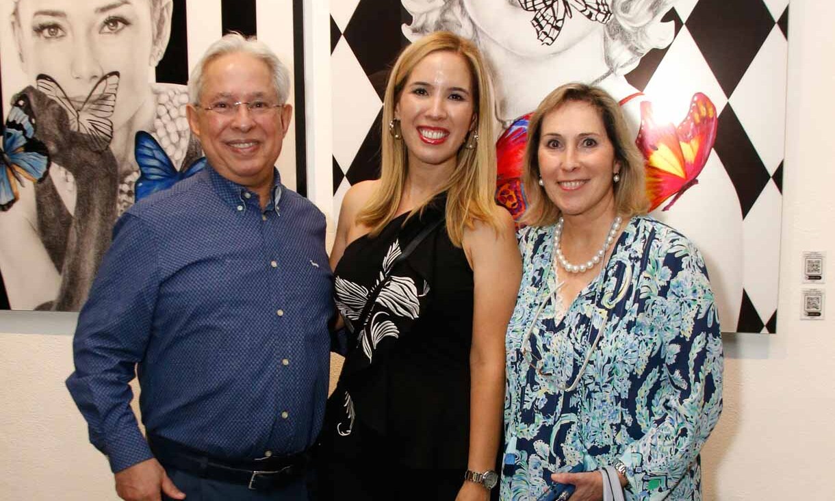 Sergio Gómez, Jessy Gómez de Ayala y Bertha de Gómez