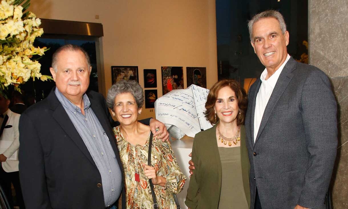 Jaime Elizondo, Lorena Hinojosa de Elizondo, María Teresa Villarreal de Dillon y roberto Dillon
