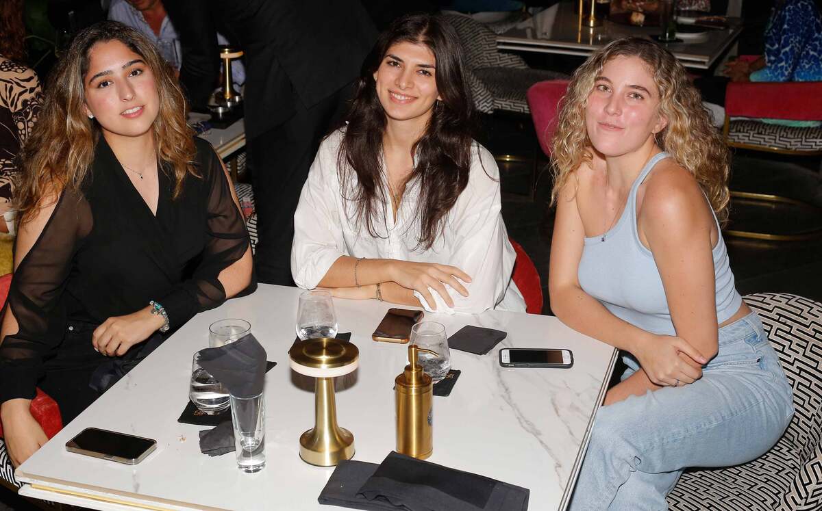 Bárbara Náder, Marijose Morales y Christianne Lozano