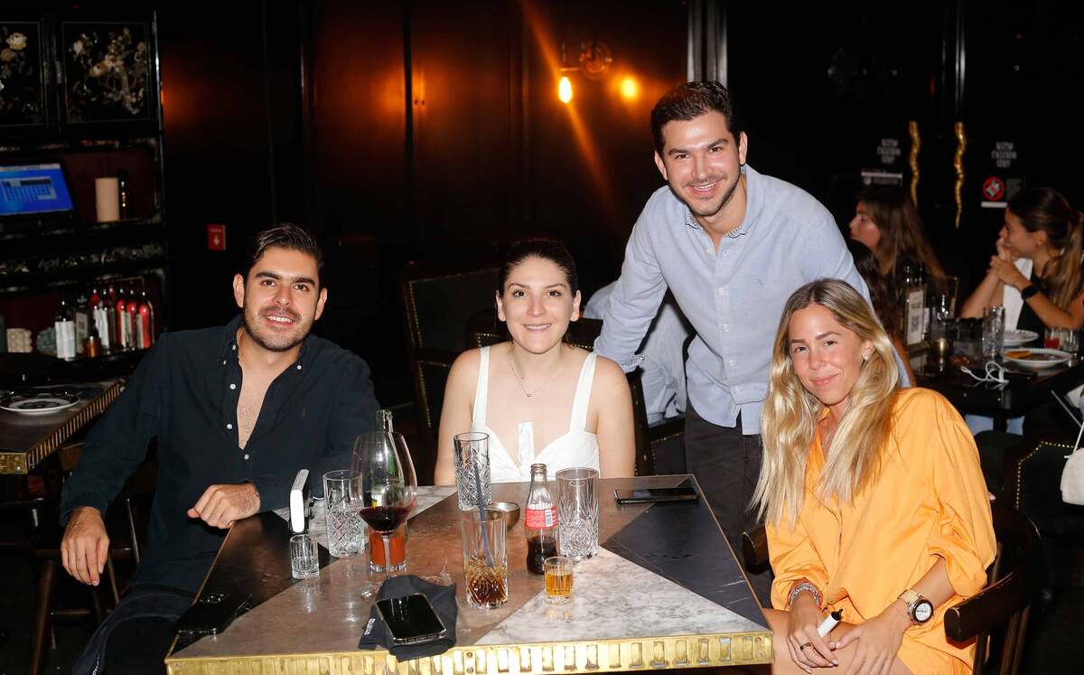 Gerardo Moncada, Sofía Gutiérrez, Carlos Treviño y Roby Fuentes