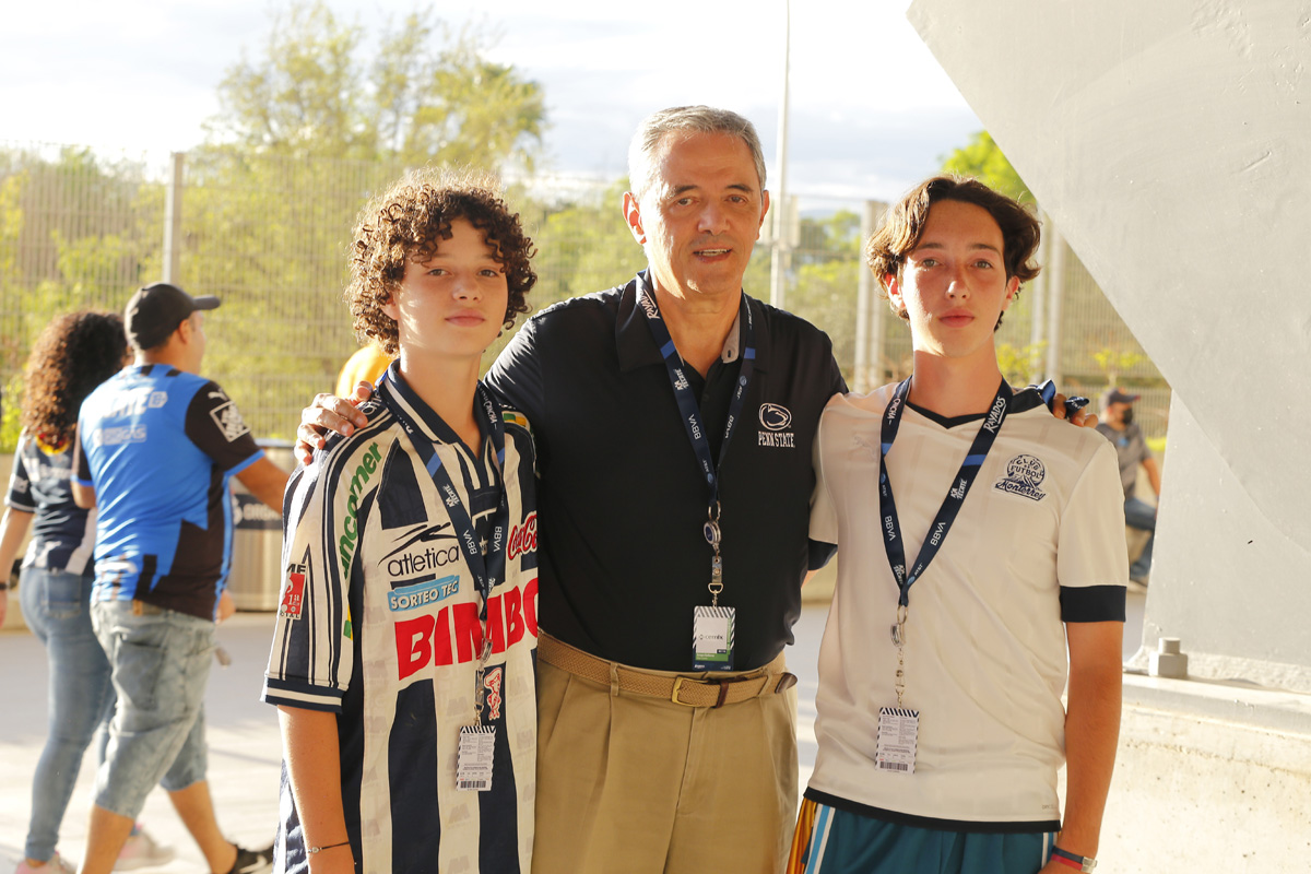 Marcelo Turner, Fernando Chavira y Bernardo Turner
