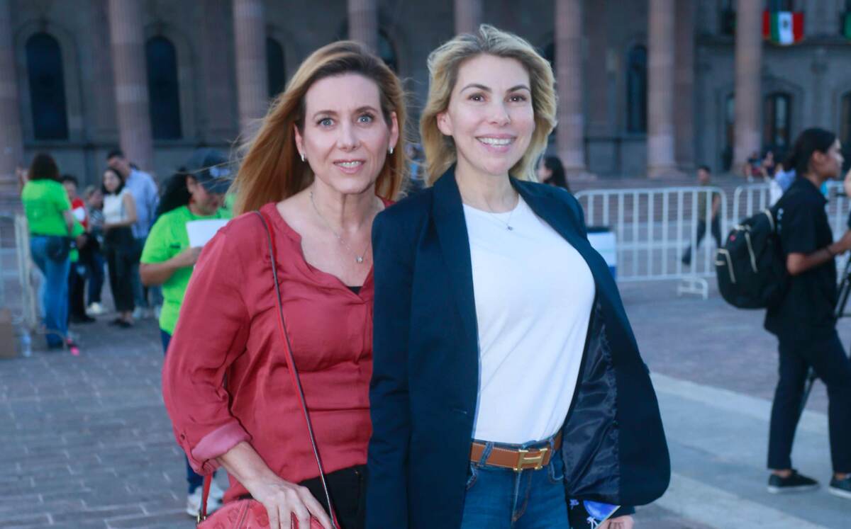 María Monteverde y Roberta Barrera de Selem