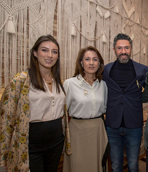 Teresa Gorostieta, Teresa Nava, Pedro Ávila, Patricio servin y Ana Suárez