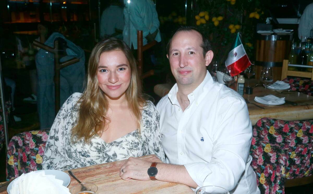 Valeria Villarreal y David Páez