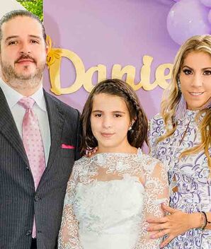Jose Pereda, Daniela Pereda y Daniela Fernández (Fotos: Manuel Salgado)